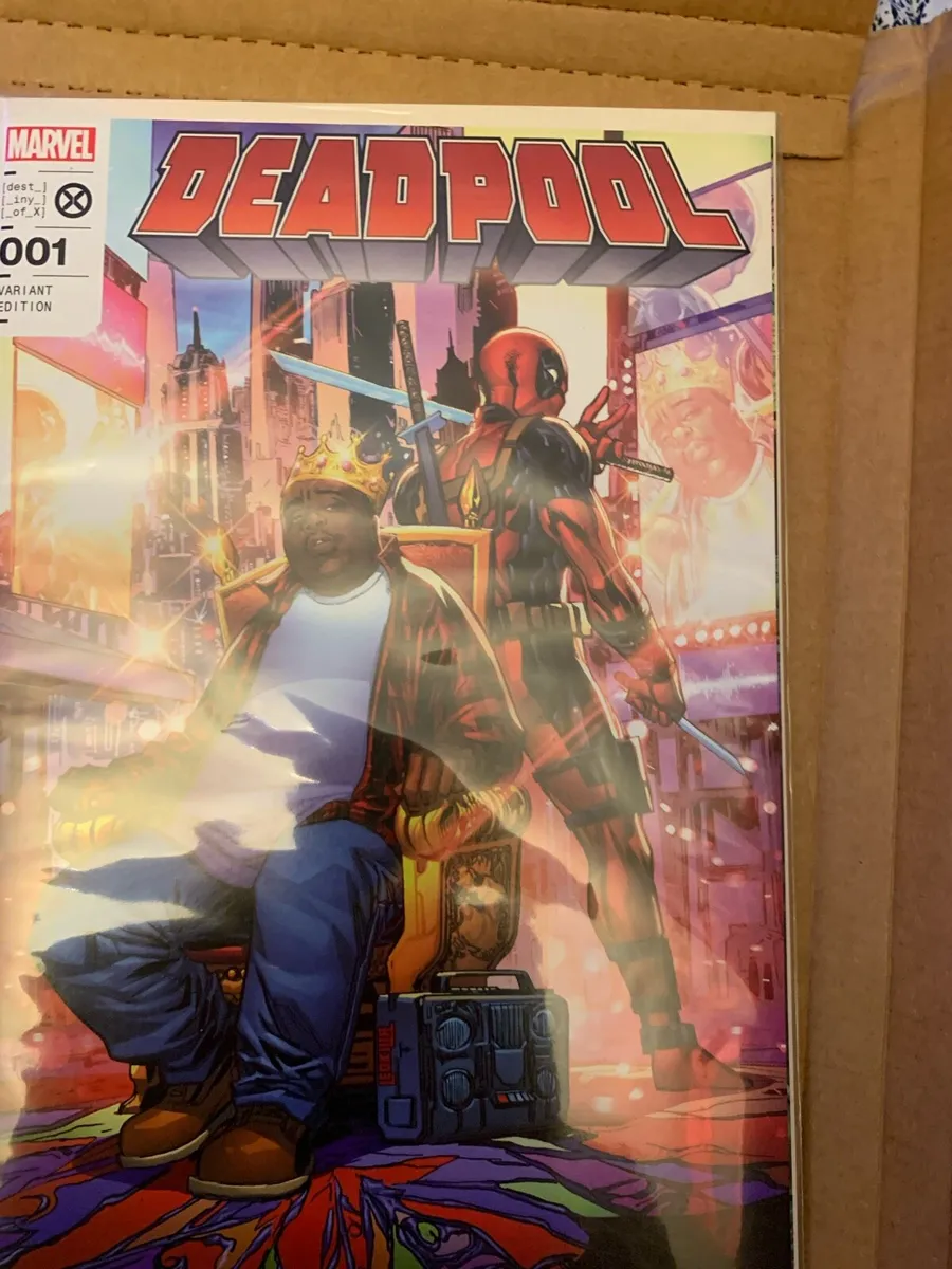 Biggie ,Eminem figure Deadpool comic - Image 4
