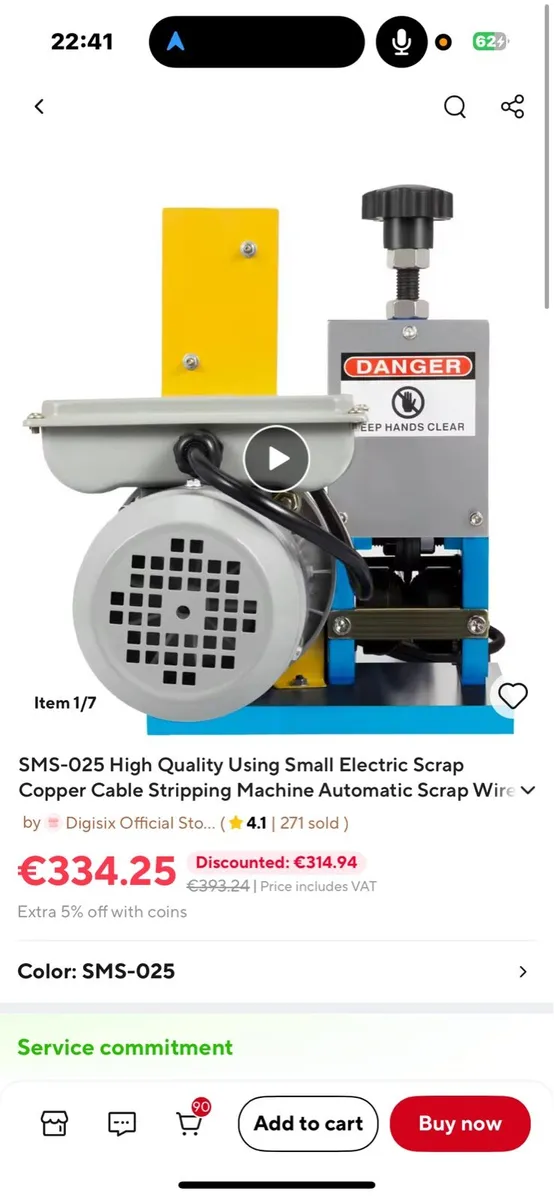 Scrap Wire Recycling Stripper Machine 1-25mm - Image 4