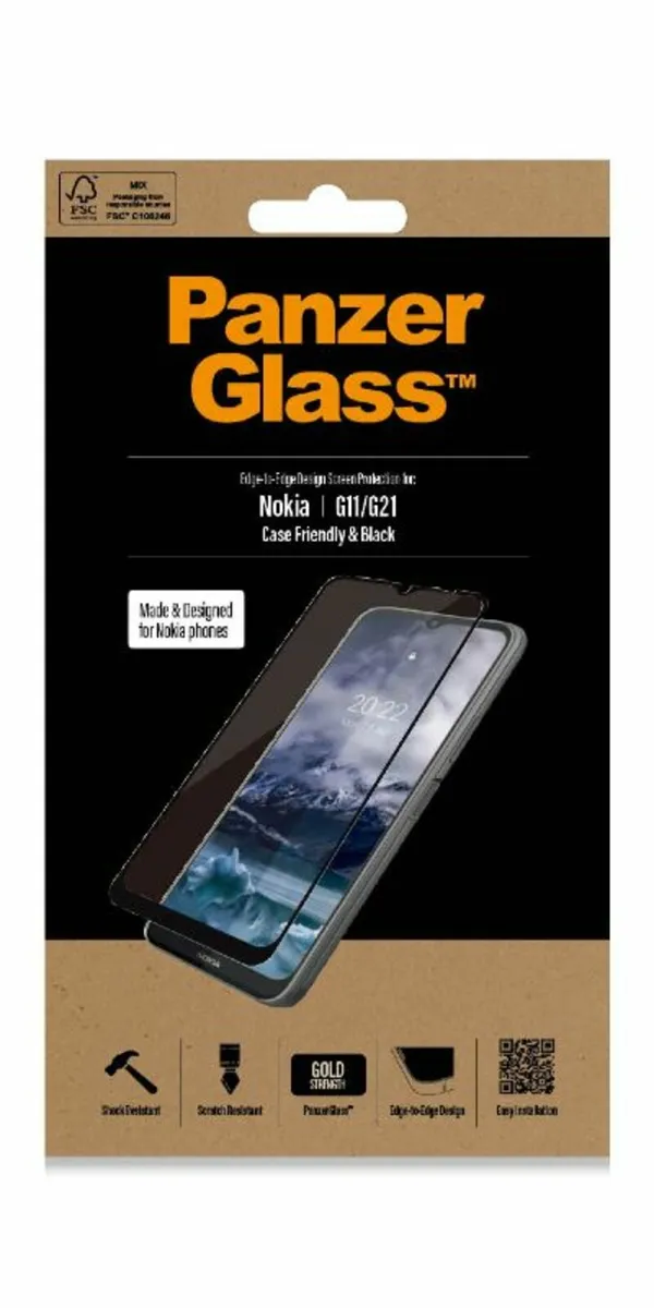 PanzerGlass screen protector for Nokia G11, G21