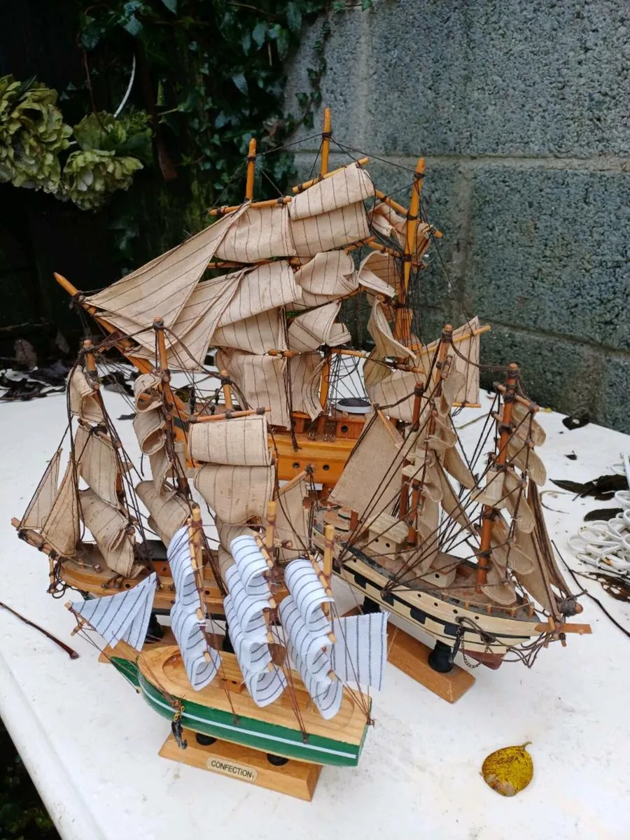 Vintage Model Ships - Image 2