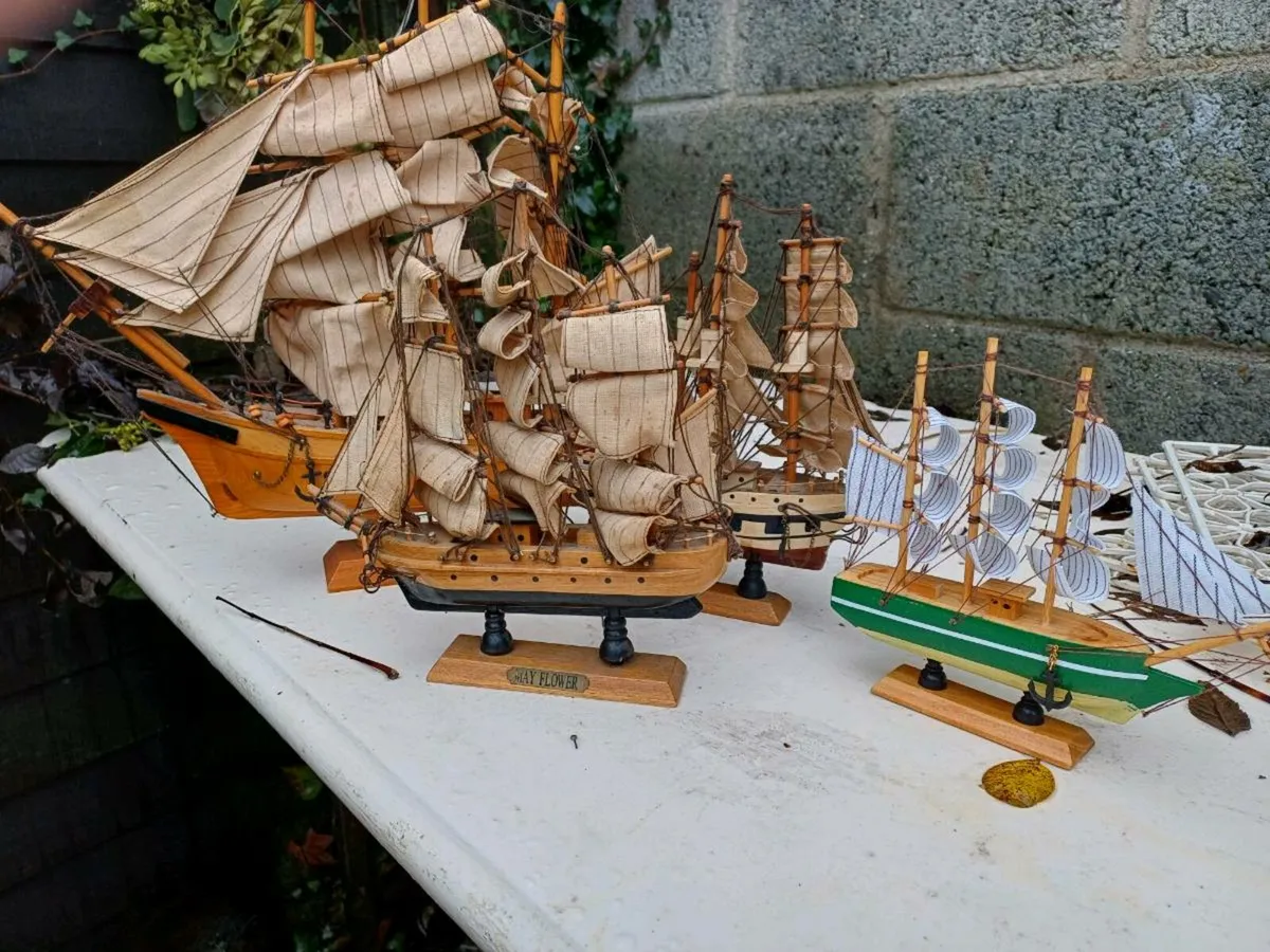 Vintage Model Ships - Image 3