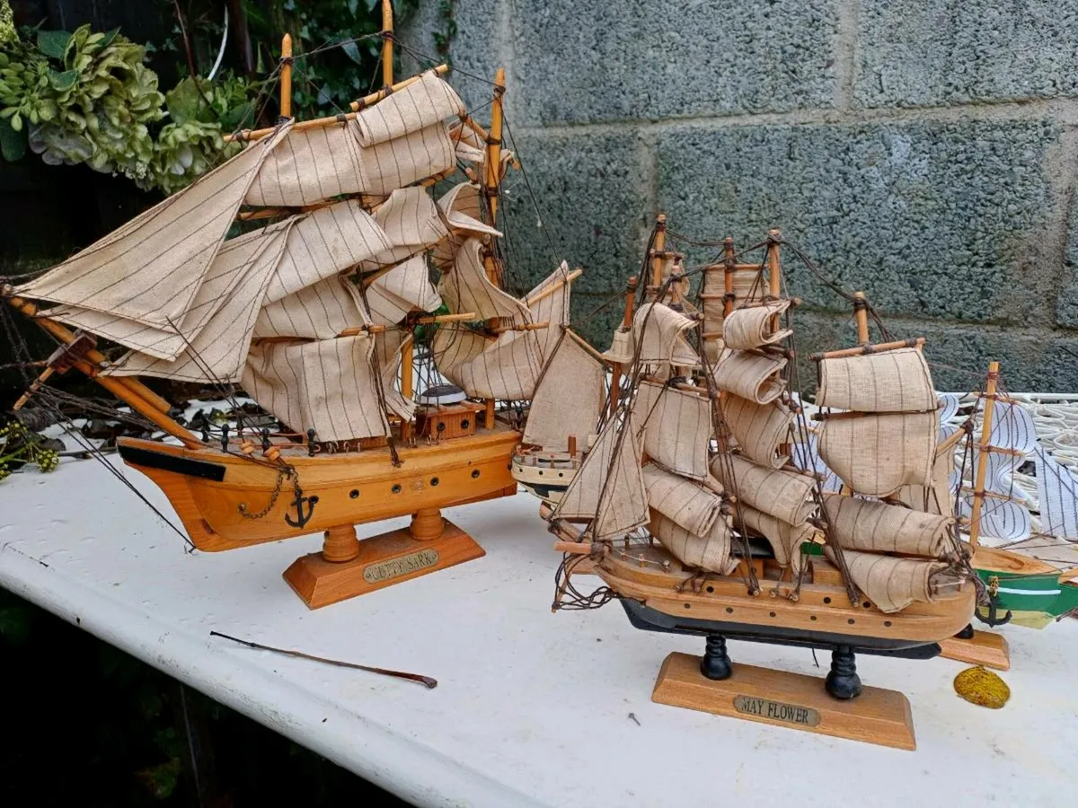 Vintage Model Ships - Image 4