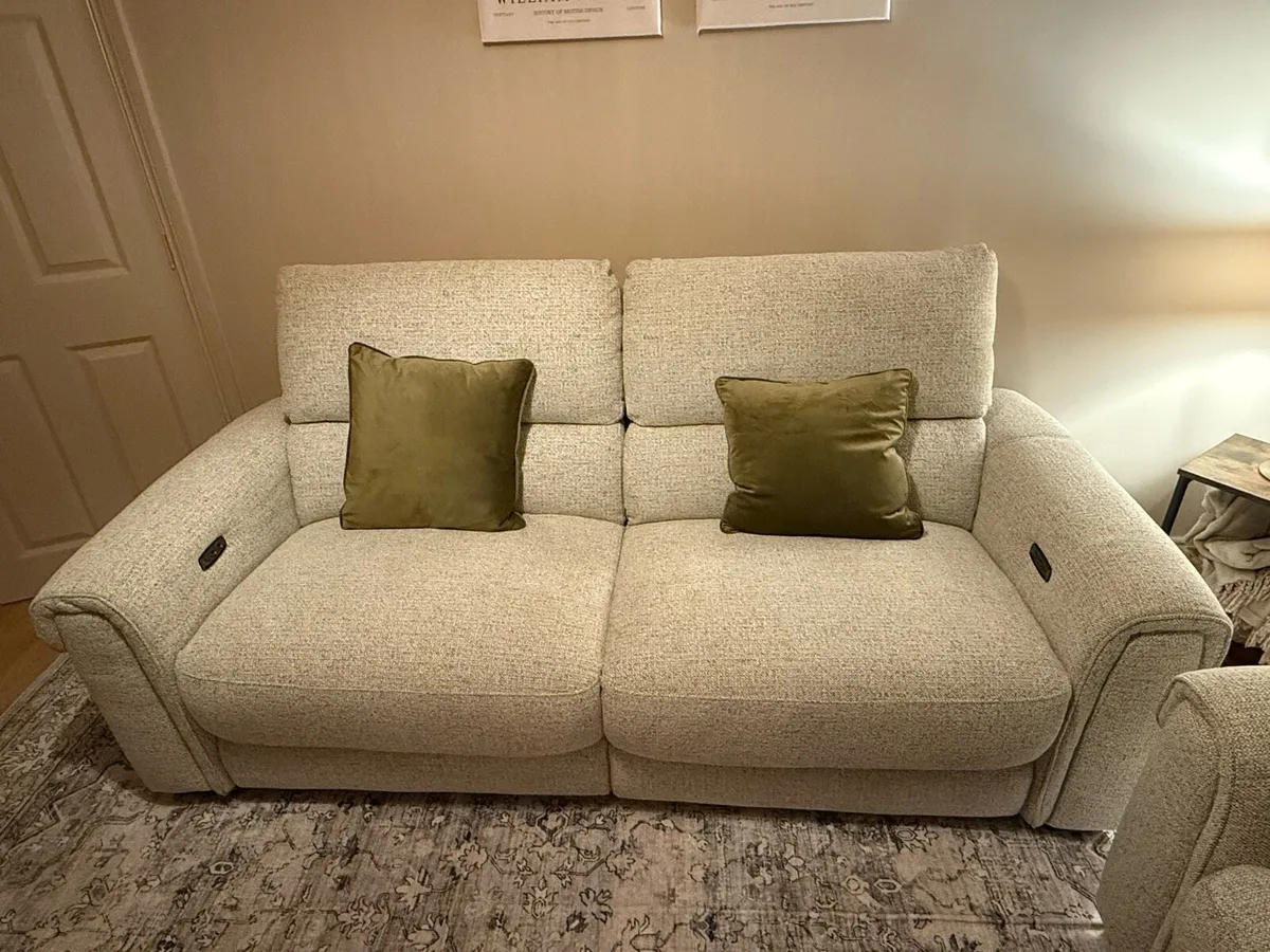 Sofas and 55 inch TV - Image 1