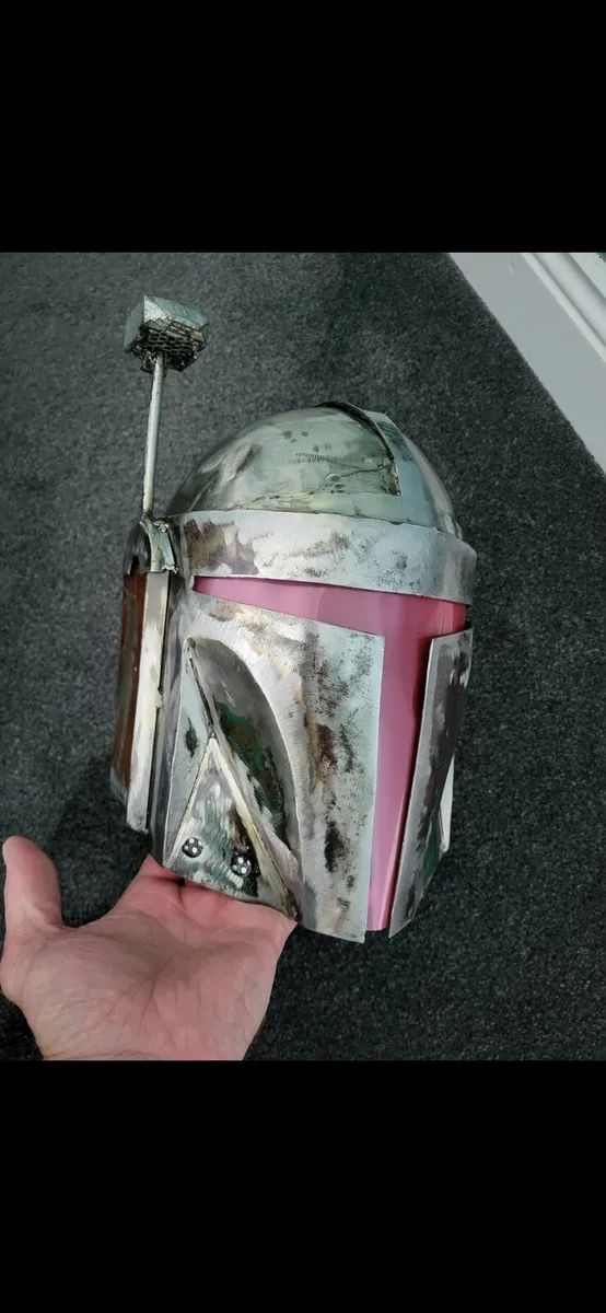 Steel Mandolorian helmet - Image 2