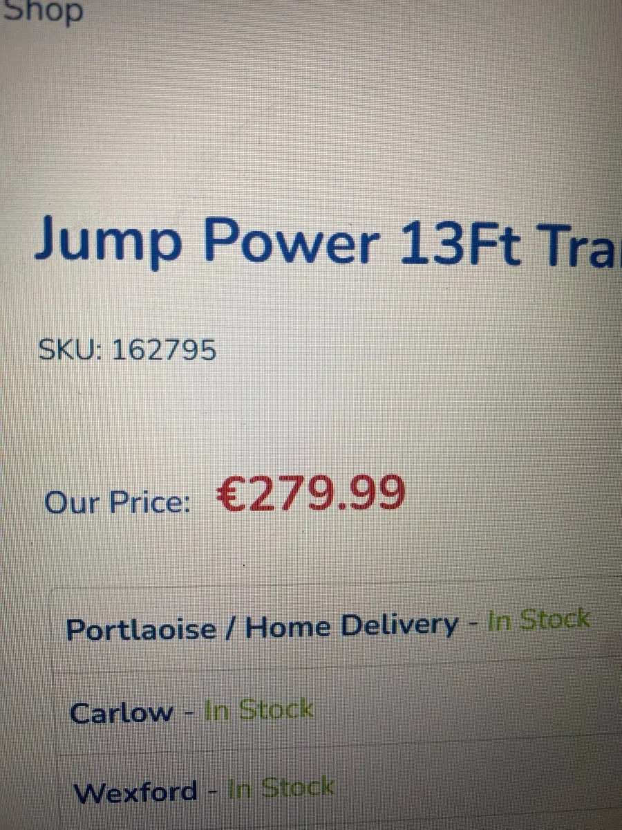 13ft Jump Power Trampoline - Image 2