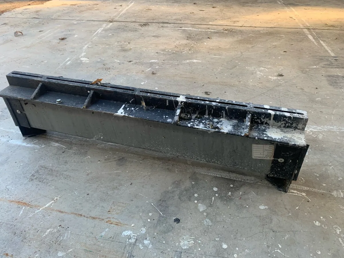 Galtec slot drains  1m long steel - Image 1