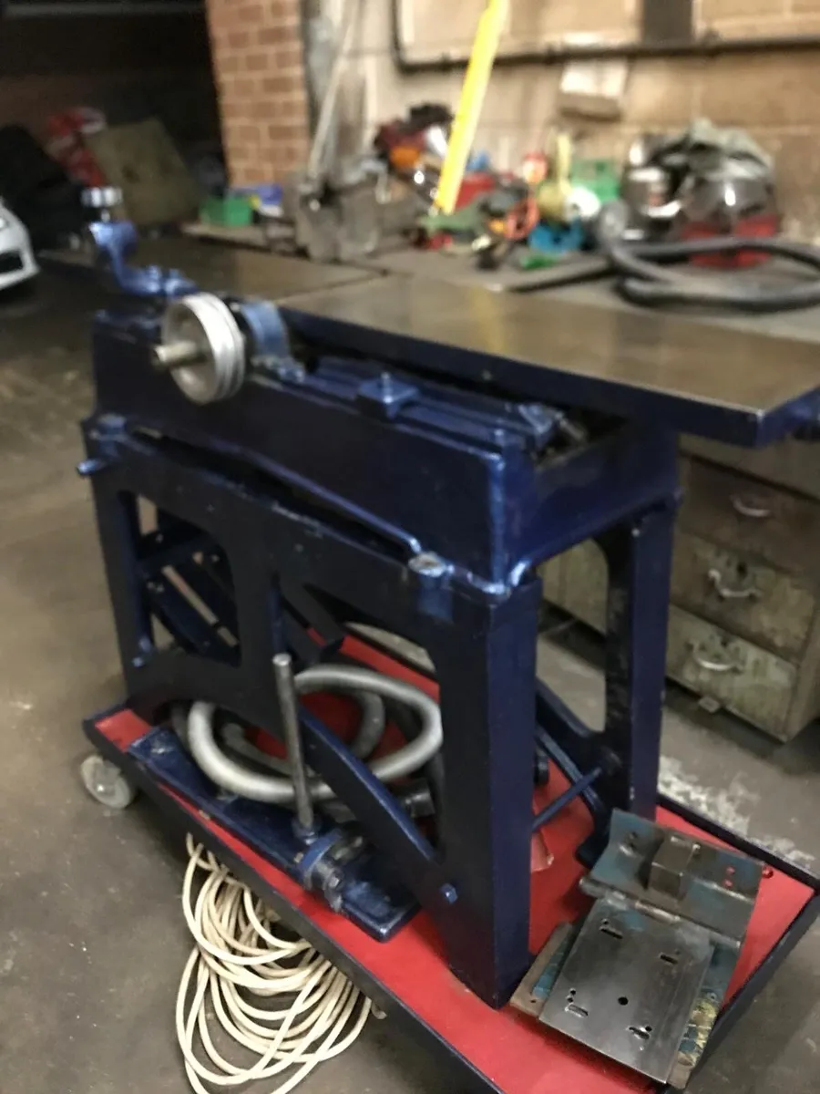 Single phase industrial  planer cast bed. 2HPl - Image 4