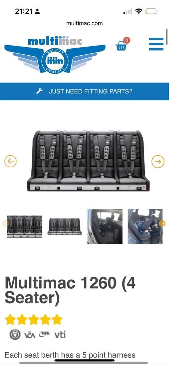 Multimac 4 seater 1260 - Image 2