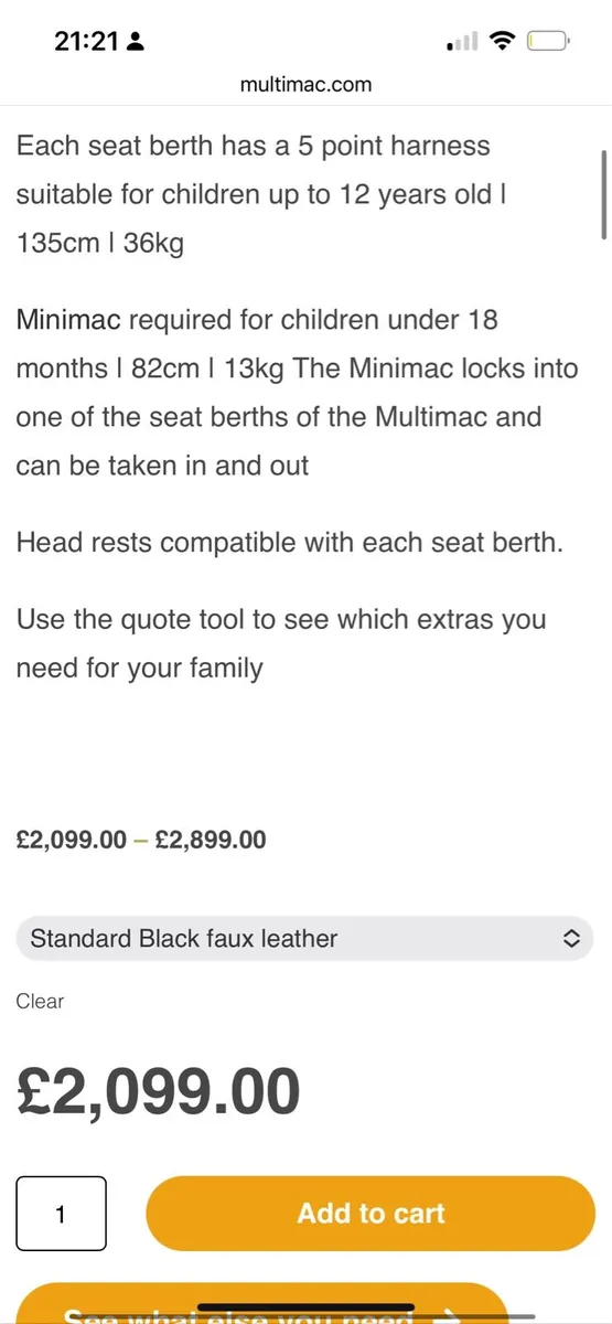 Multimac 4 seater 1260 - Image 3