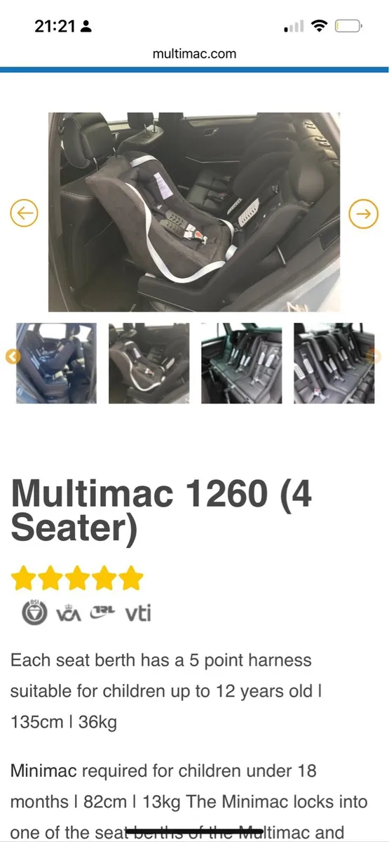 Multimac 4 seater 1260 - Image 4