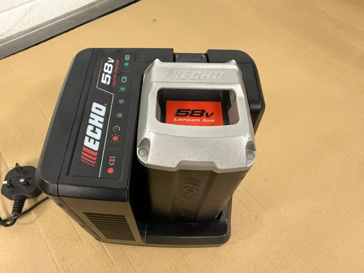 **  ECHO 58v Chainsaw 4.0AH   **  Can Deliver  ** - Image 4