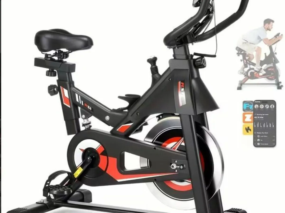 Indoor Exercise Bike Cycling - Image 1