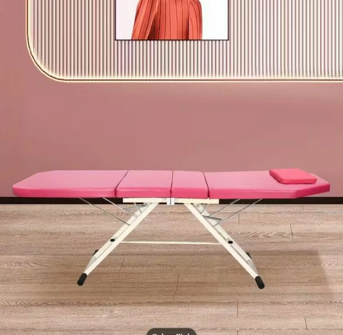 Professional Heavy-Duty Massage Bed with Triple-Fo - Image 1