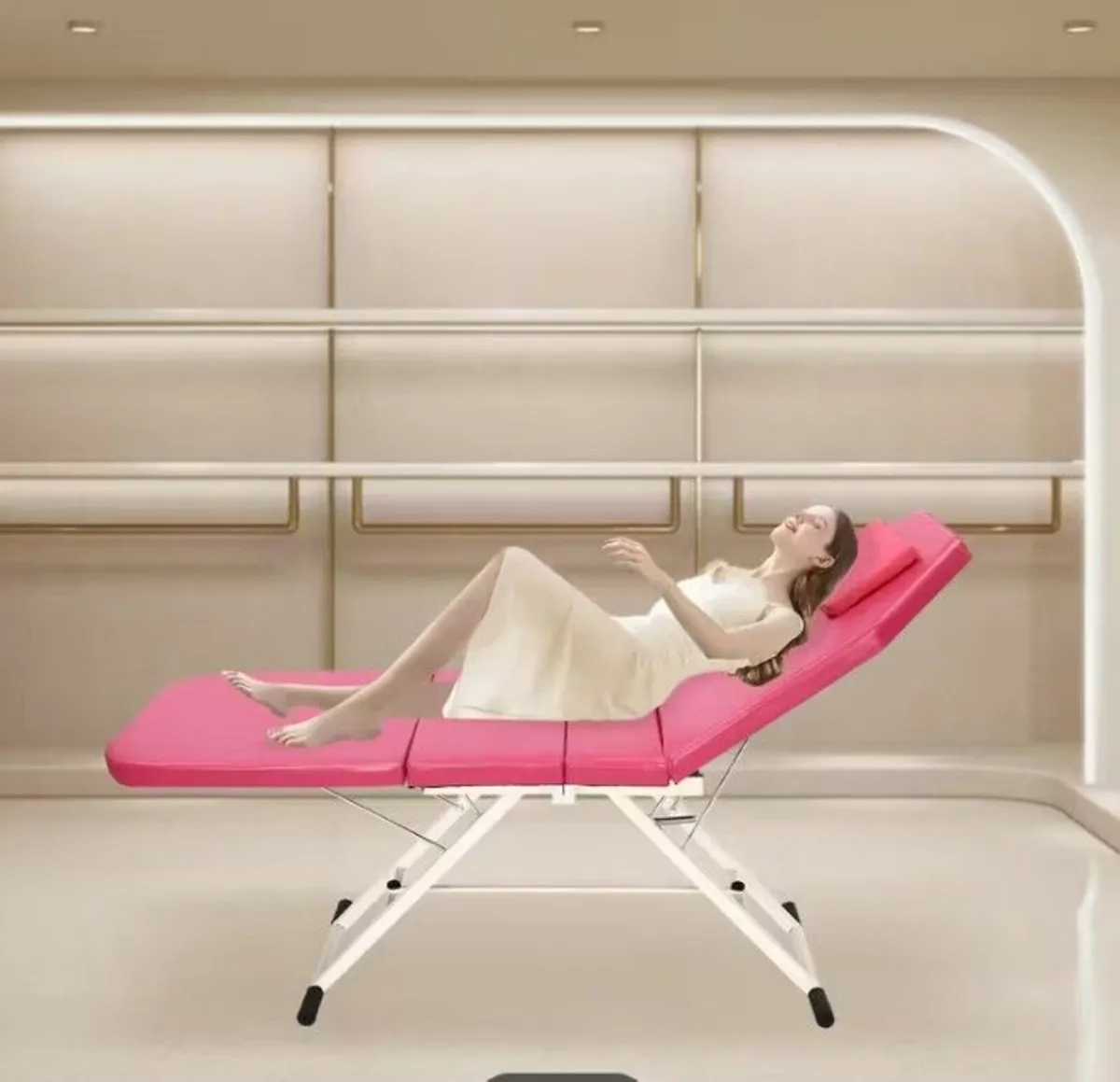 Professional Heavy-Duty Massage Bed with Triple-Fo - Image 2