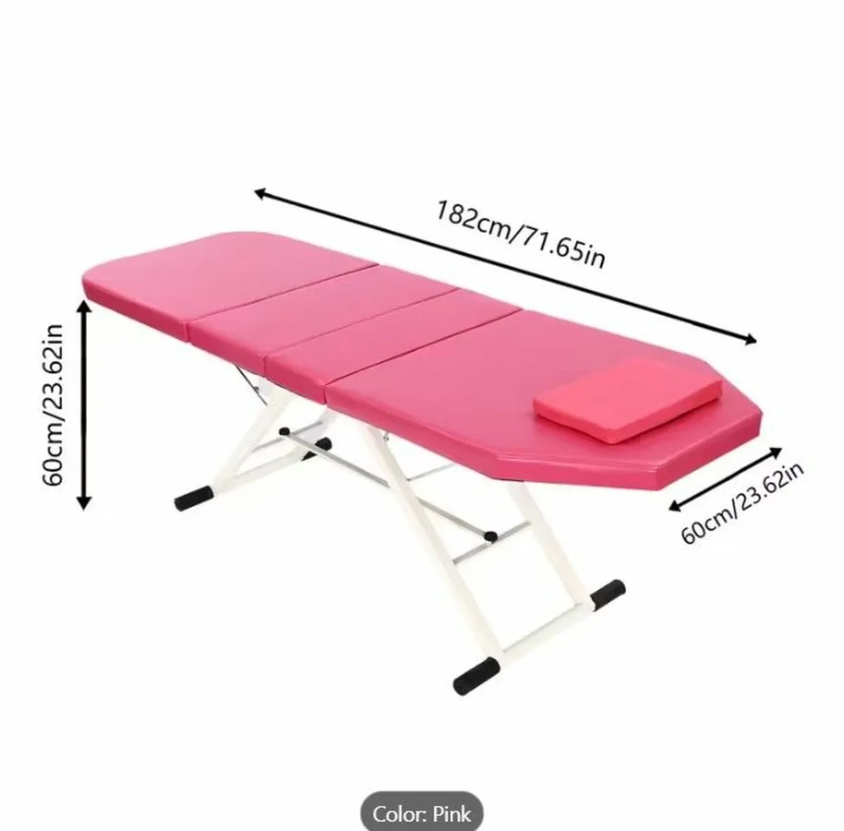 Professional Heavy-Duty Massage Bed with Triple-Fo - Image 3