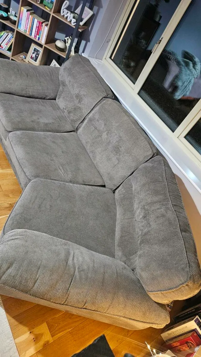 3 seater couch and love chair - Image 1