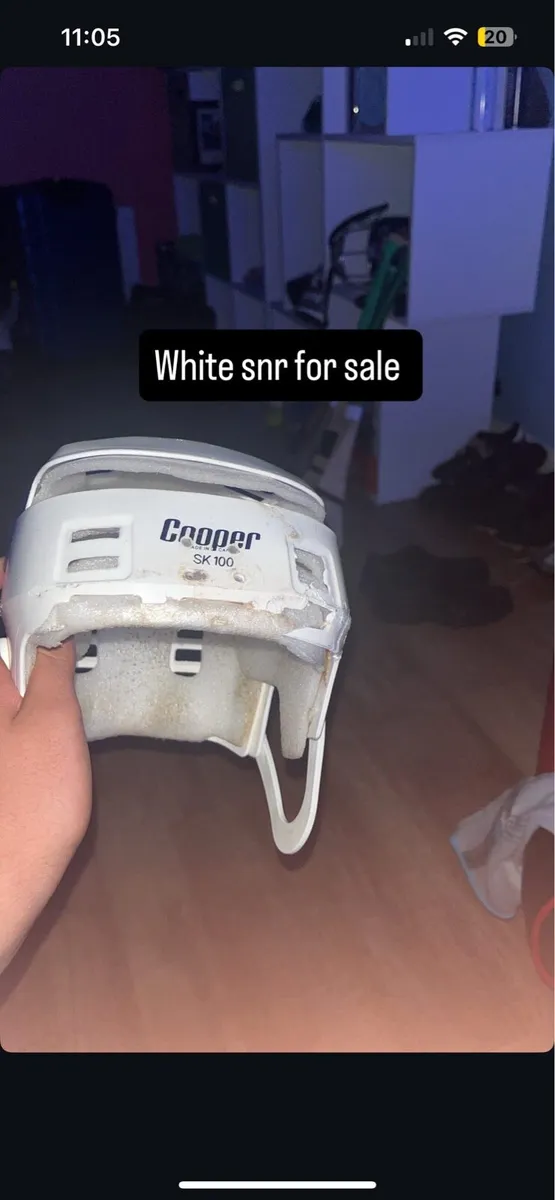 Oldstyle hurling helmet