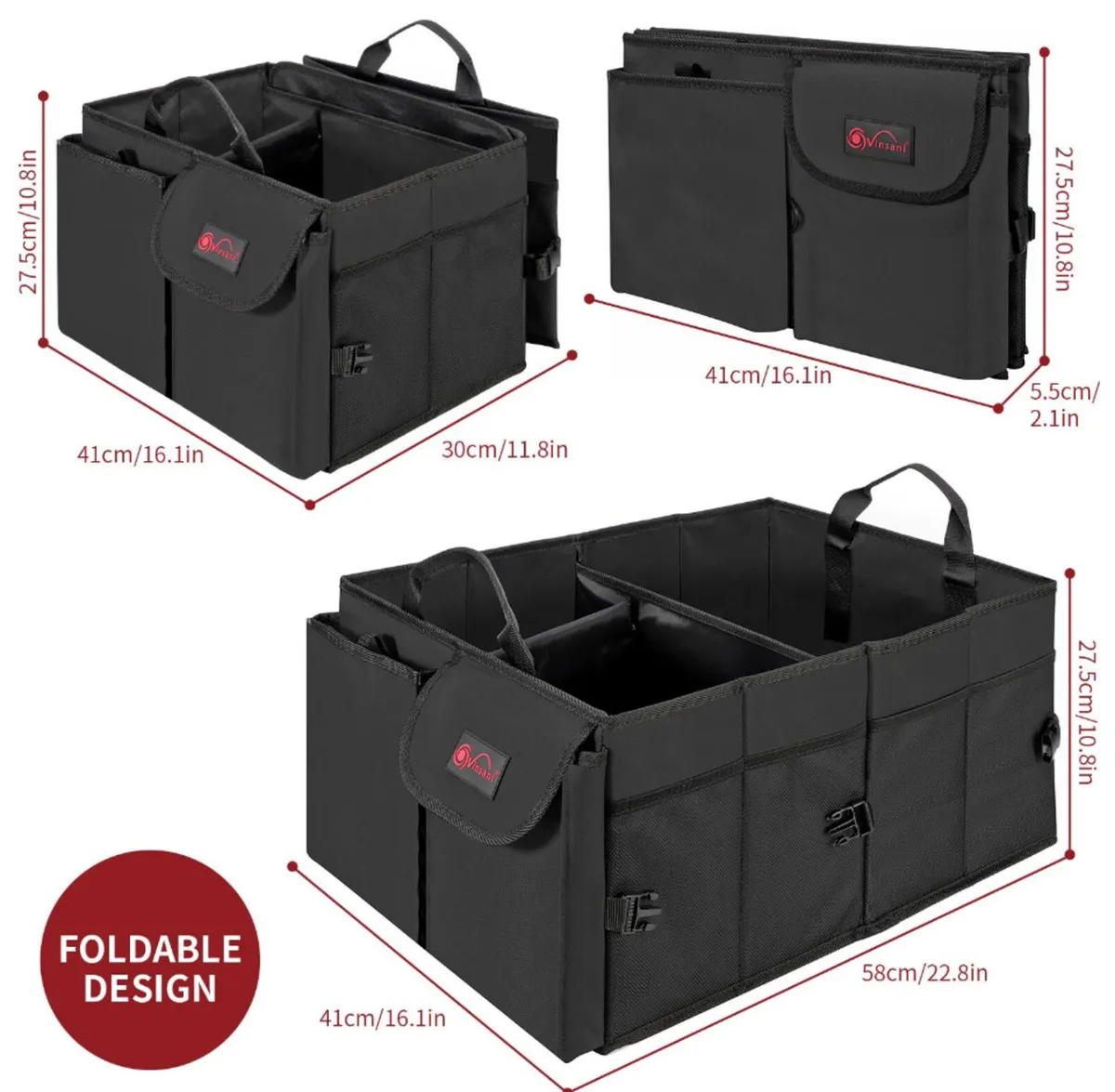 NEW Boot Storage Organiser Case Tool Bag - Image 3