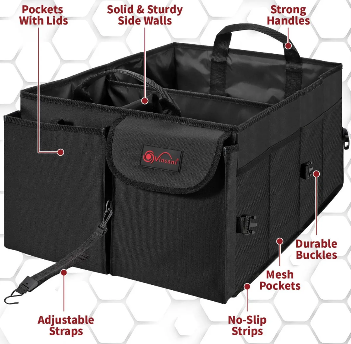 NEW Boot Storage Organiser Case Tool Bag - Image 4