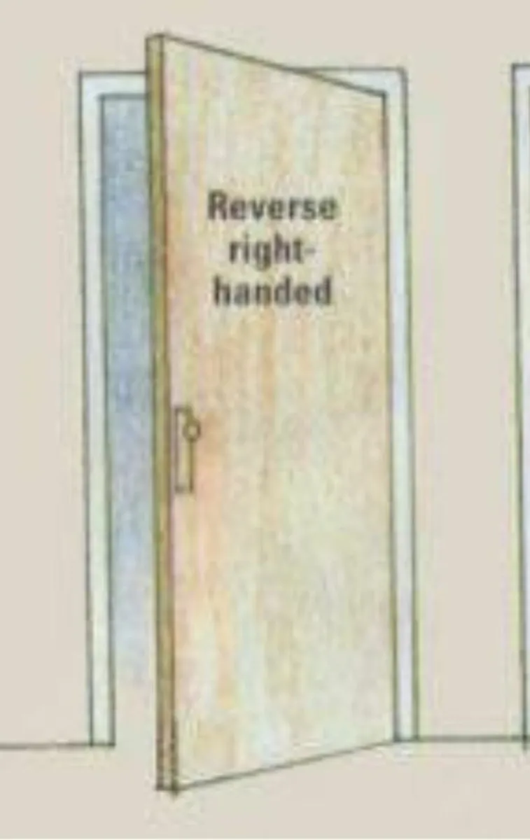 Bathroom Door and Frame - new -Leroy Merlin - Image 3