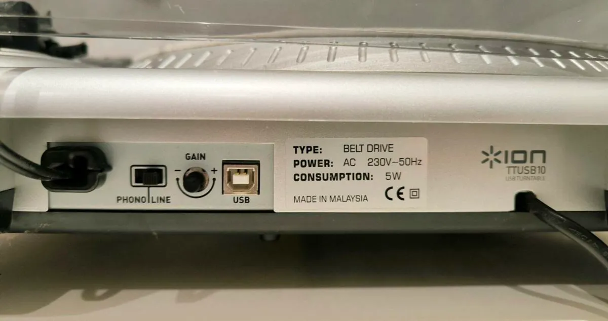 ION Audio TTUSB10 Turntable - Image 3
