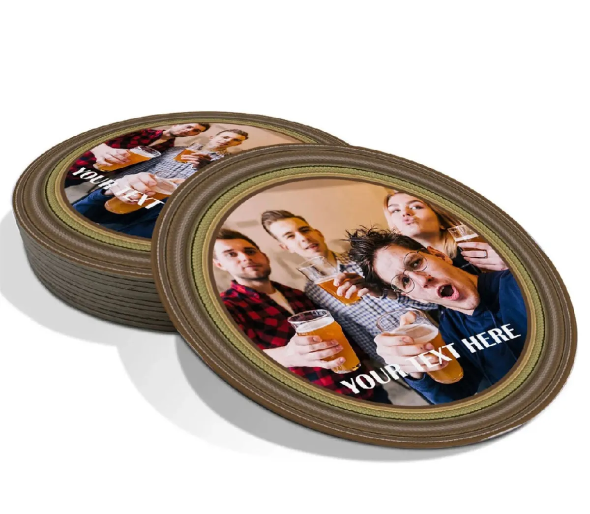 Personalised Beer Mats Photo Coasters x48 or 96 - Image 3
