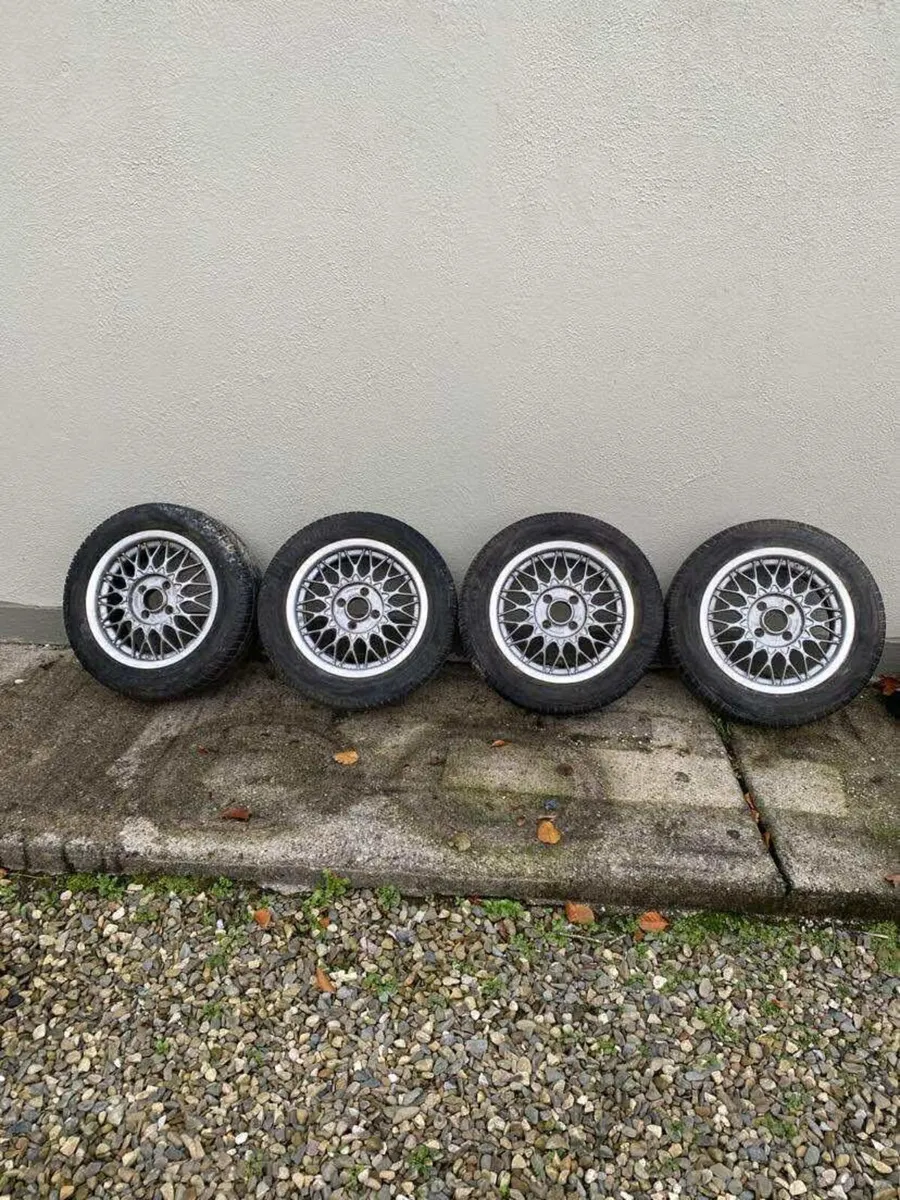 Original bbs 4x100 6Jx14H2ET E30 - Image 1