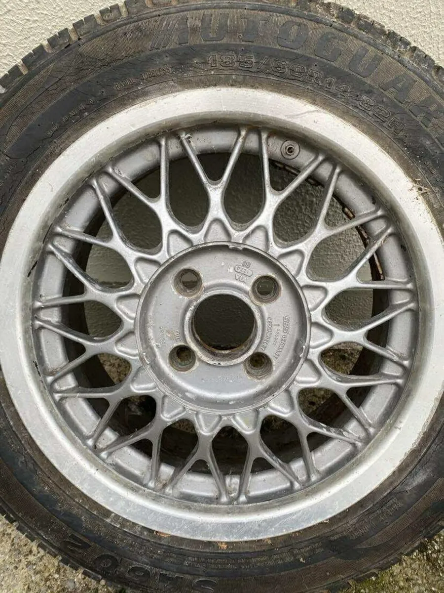 Original bbs 4x100 6Jx14H2ET E30 - Image 3