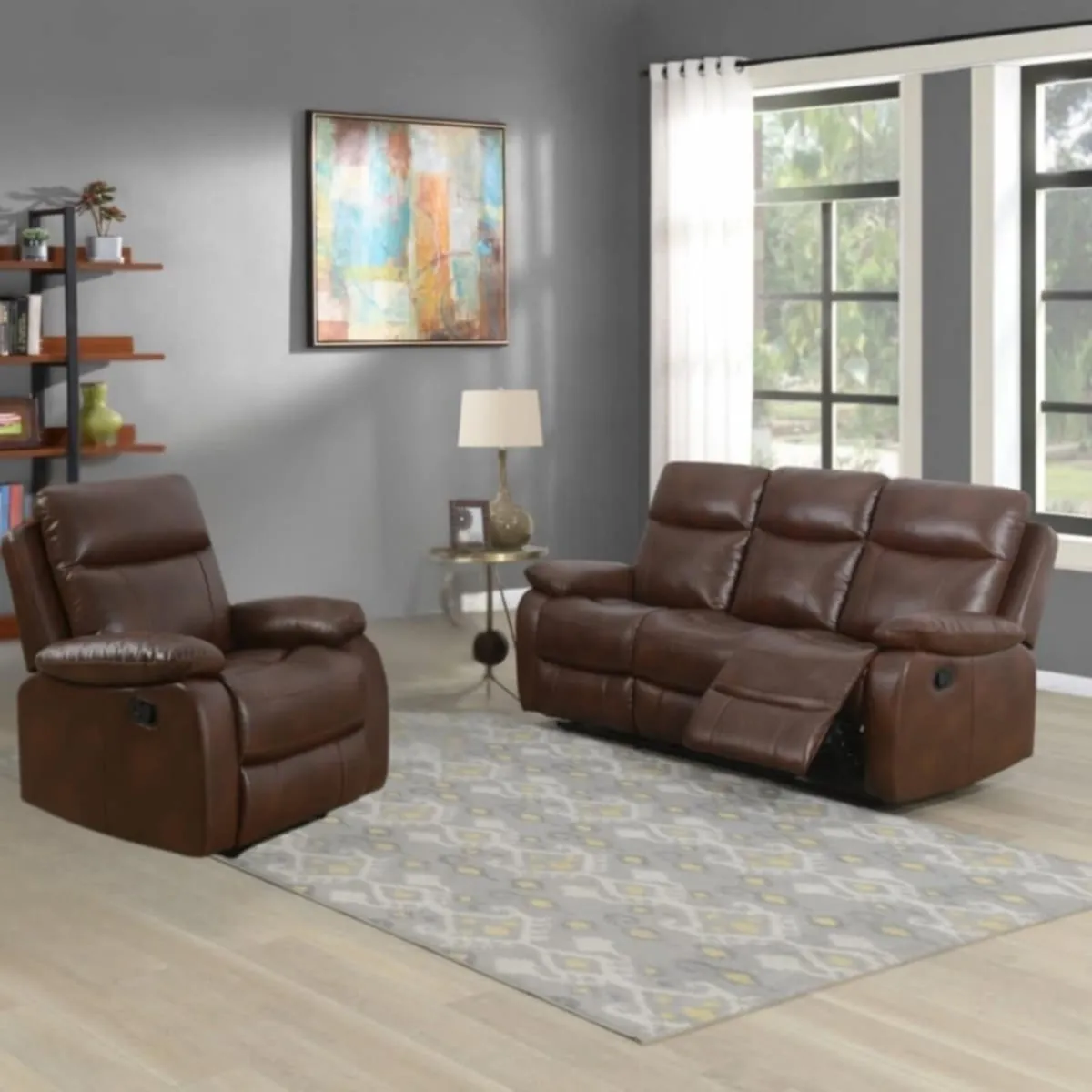 Cambridge 3 plus 2 recliners reduced