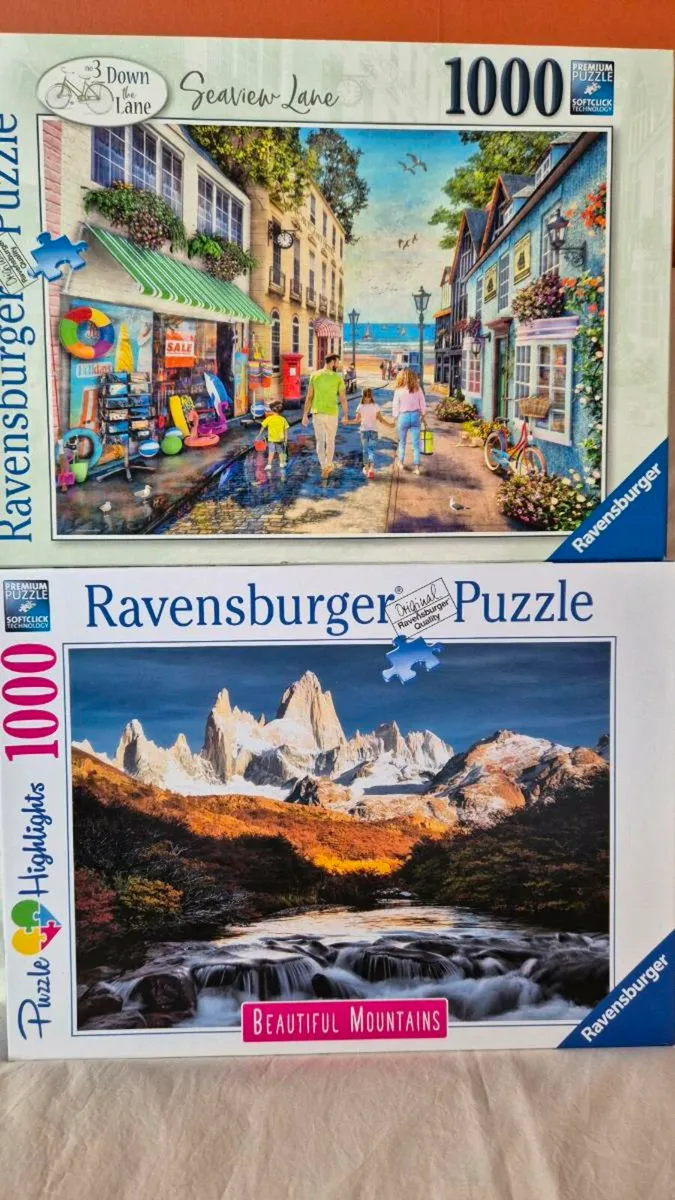 Ravensburger Jigsaw Puzzles1000 pieces - Image 1