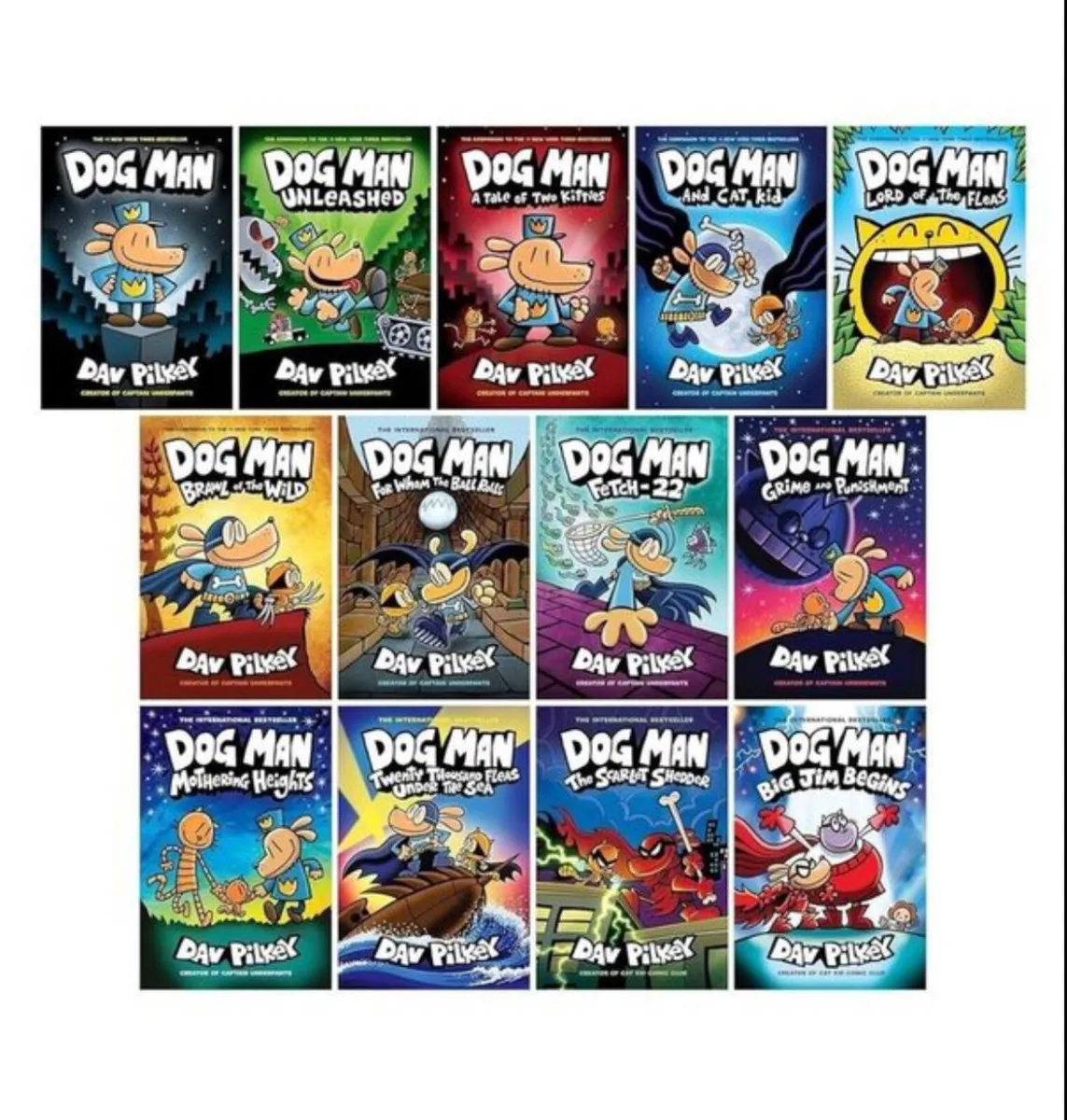 Full Set of Dogman Books - ALL 13 BOOKS