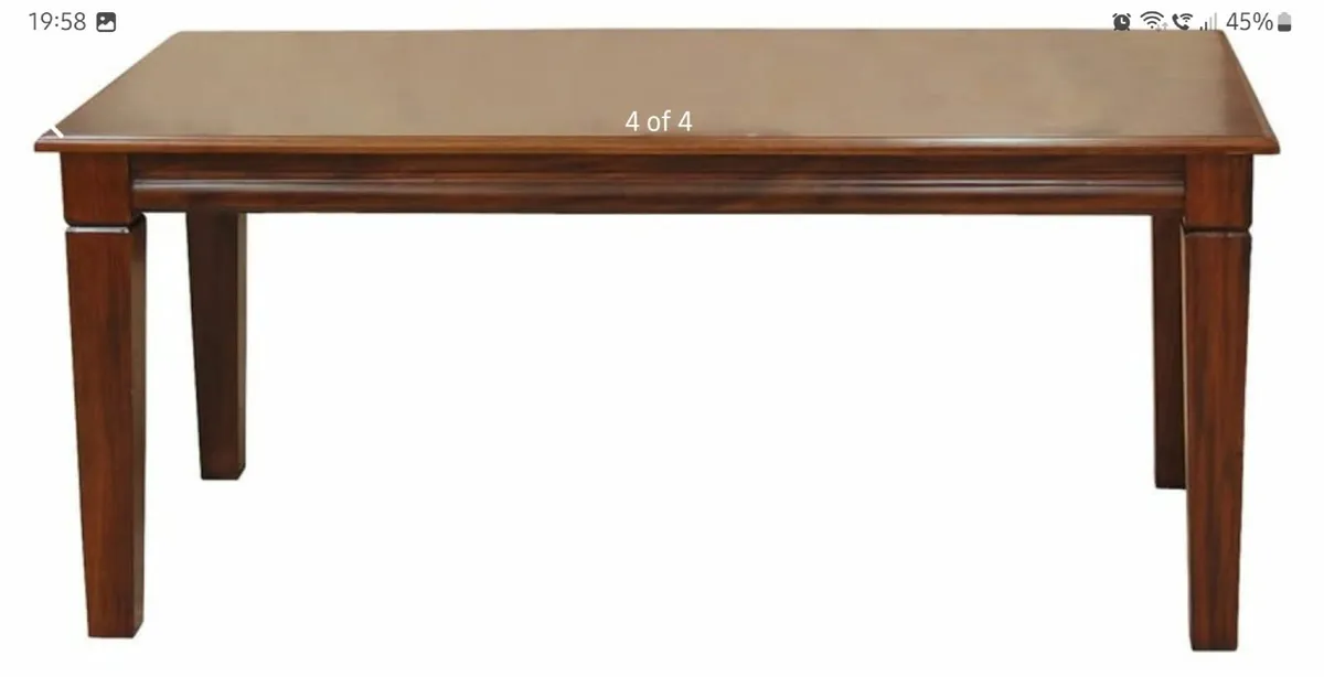 Mahogany Dining Table (180cm) - Image 2