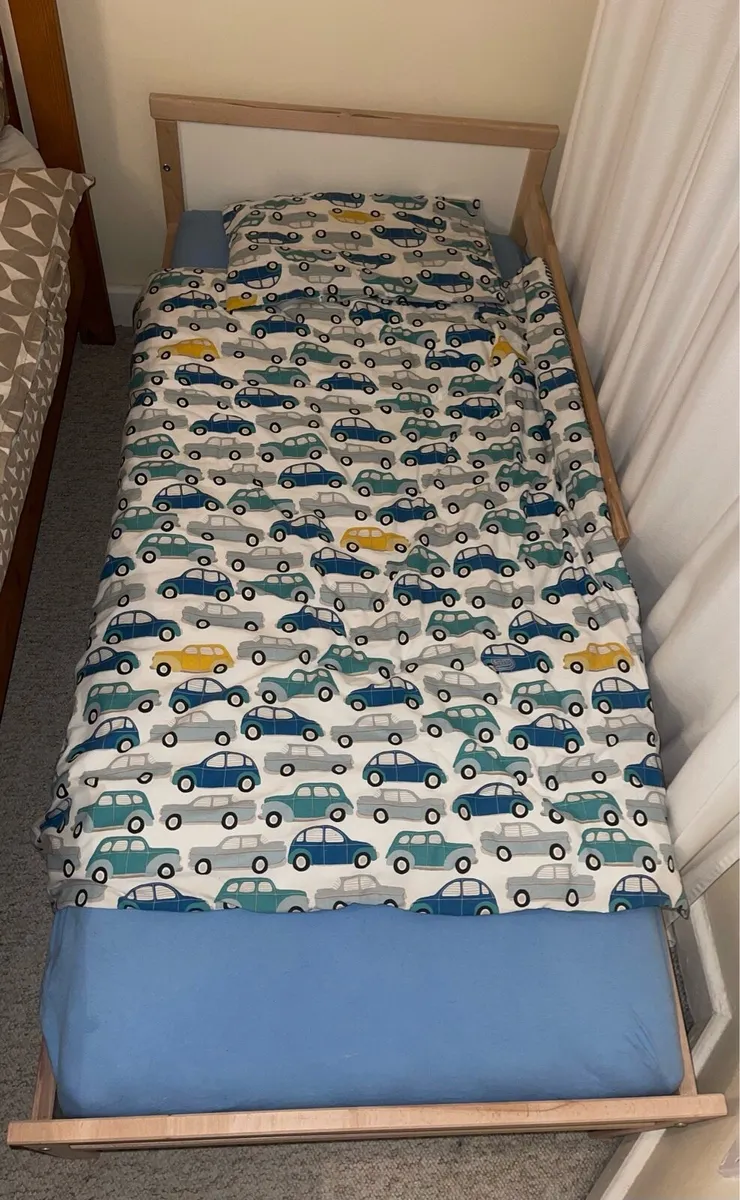 Ikea Kids bed frame with foam mattress - Image 2