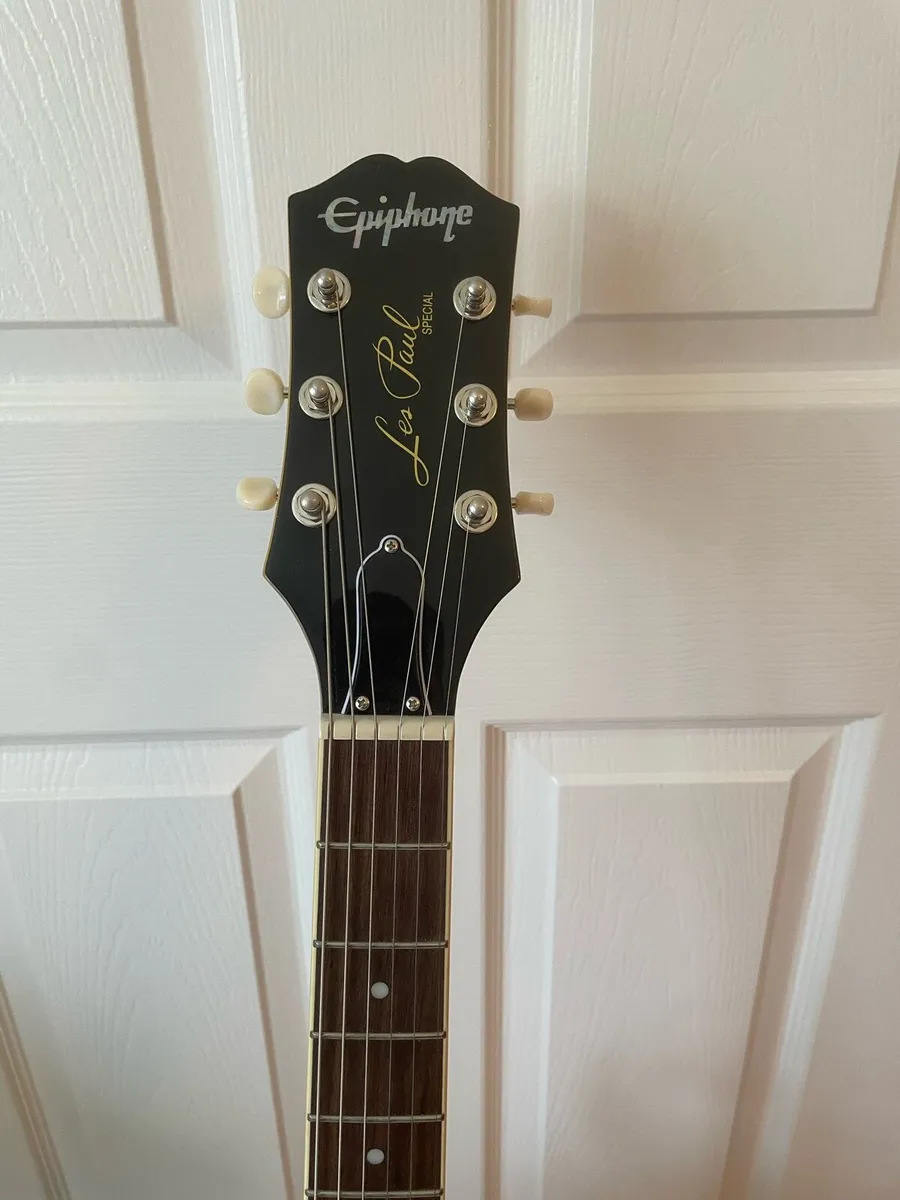 Epiphone Les Paul Special TV Yellow,Amp & more - Image 4