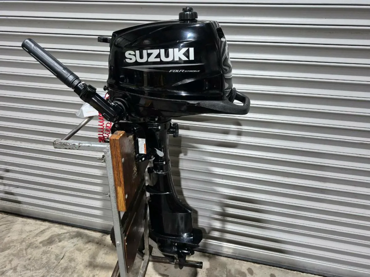 Suzuki 6hp boat outboard motor longshaft 2024 - Image 1
