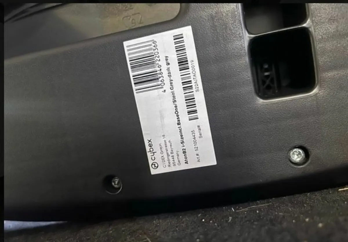 Cybex Aton B2 i-Size Car Seat Isofix Base Adapters - Image 3