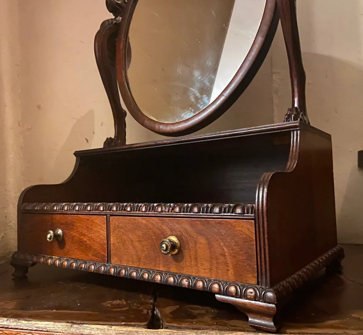 George 111 Irish dressing mirror - Image 2