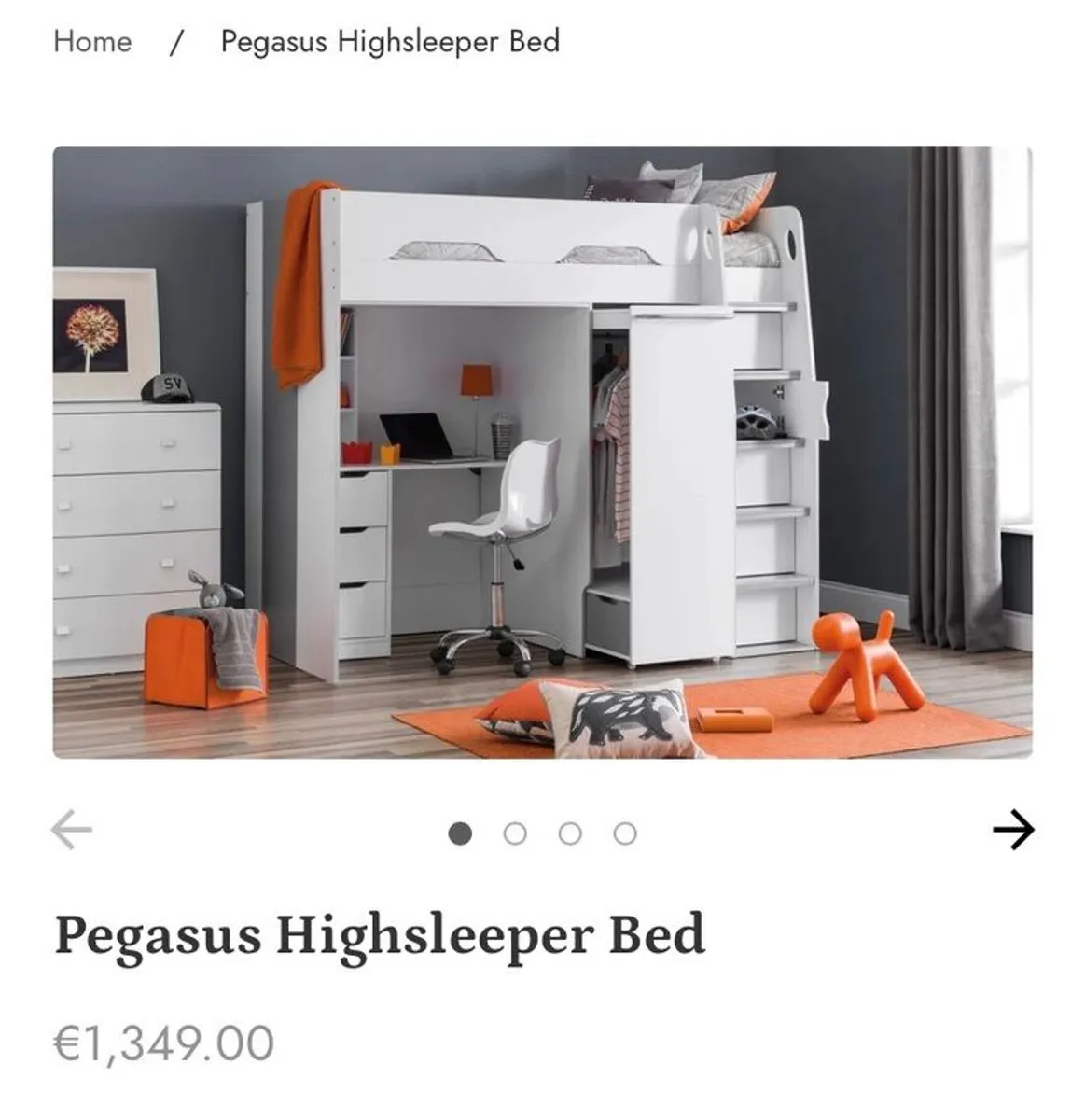 High sleeper bed - Image 3