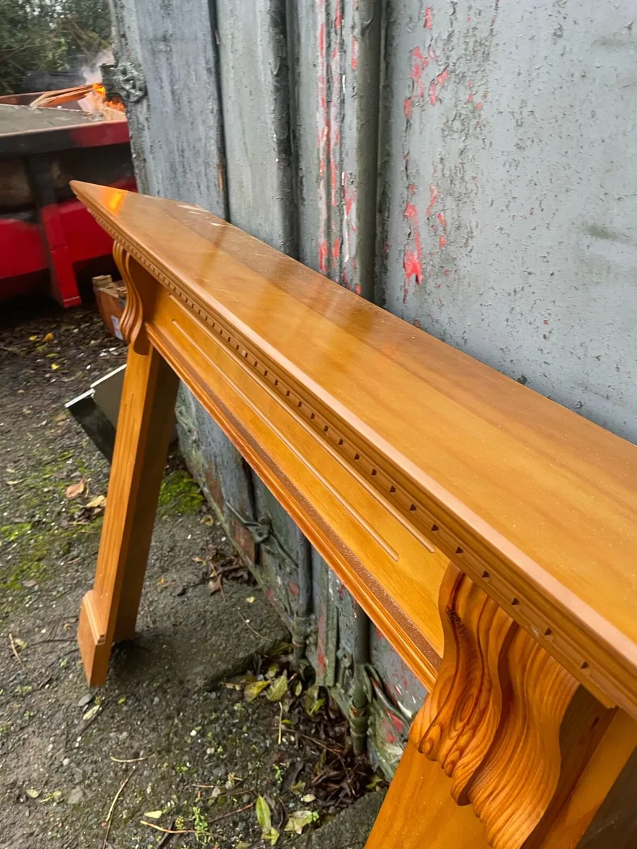 54 inch wooden fireplace surround - Image 2