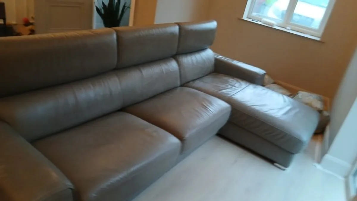 leather sofa - Image 1