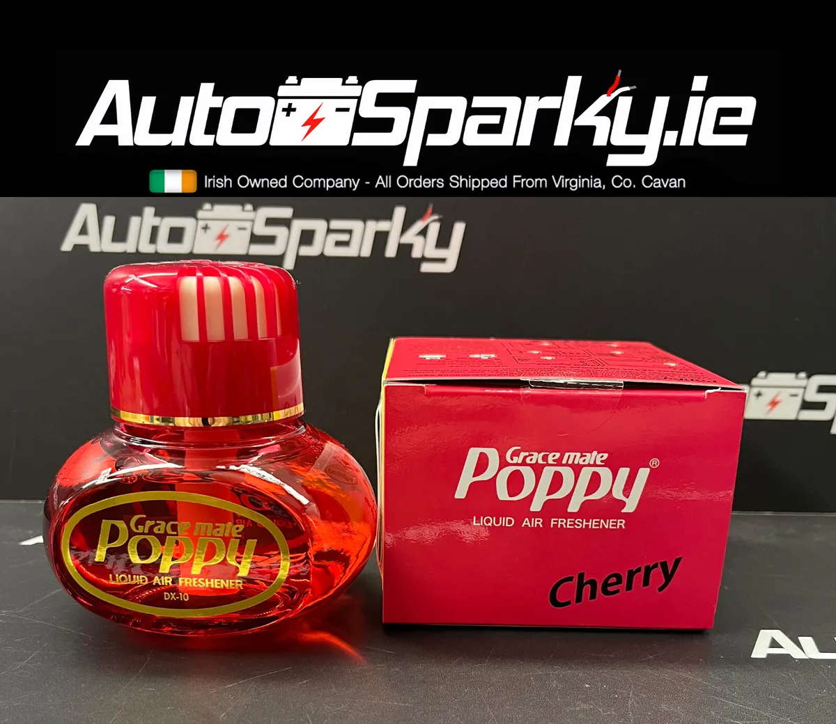 Poppy Air Fresheners - Poppy Lights - Poppy Stands - Image 1