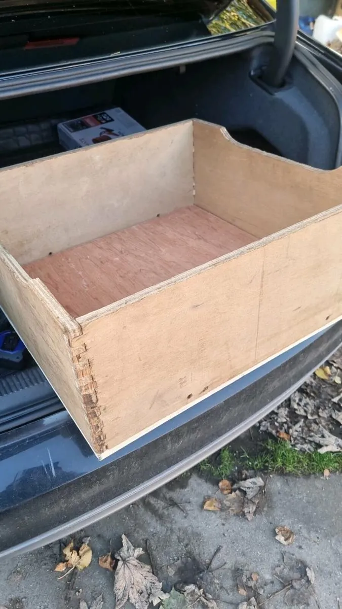 Plywood crates,  approx 2ft x 2ft x 10" - Image 3