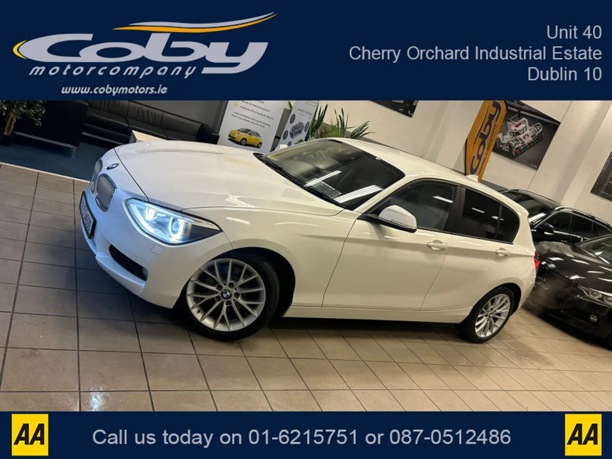 BMW 1-Series 1.6 5DR AUTO. Sat Nav, Pristine Car w - Image 4