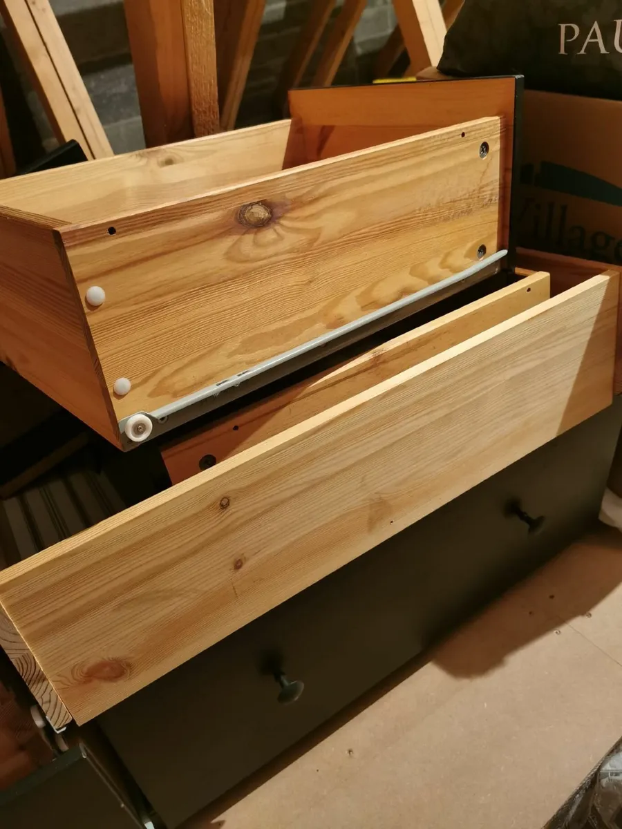 Black Ikea Hemnes 8-Drawer unit - Image 2