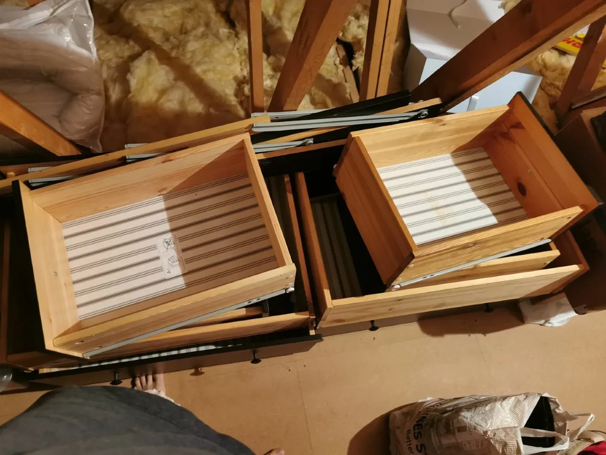 Black Ikea Hemnes 8-Drawer unit - Image 3