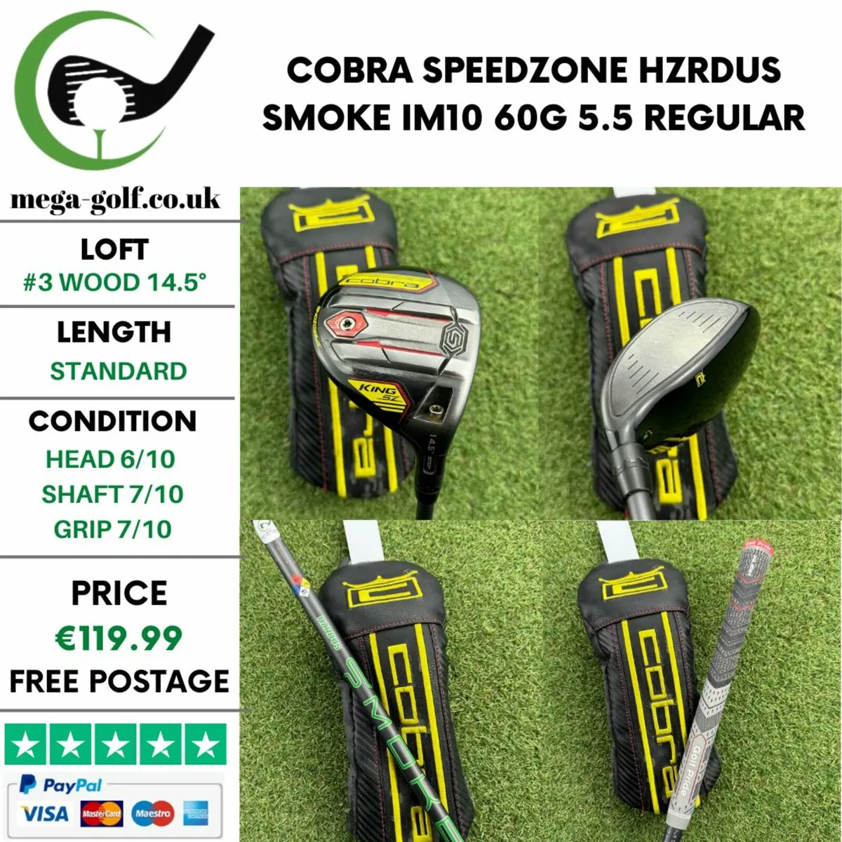 Cobra Speedzone #3 Wood 14.5° / Regular - Image 1