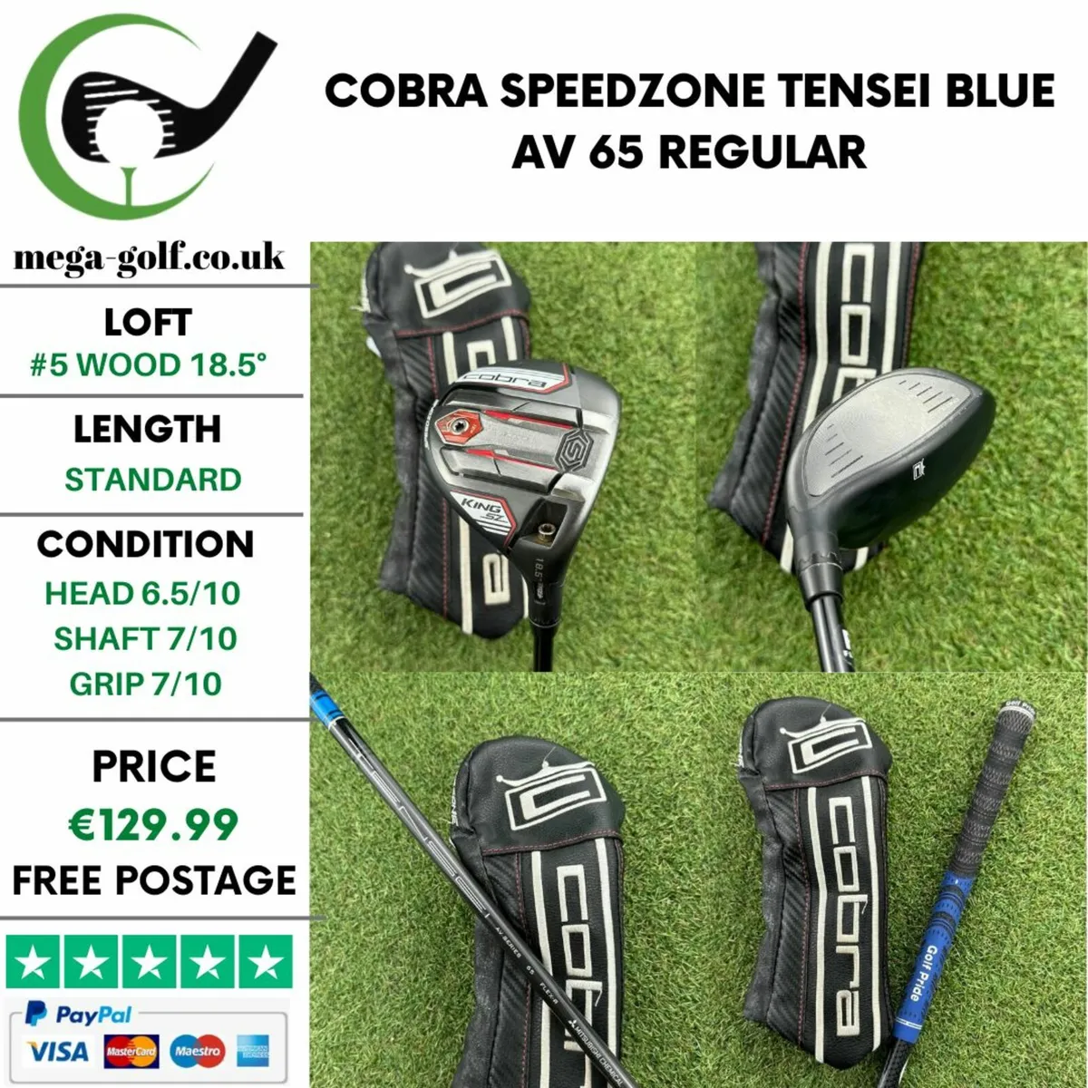 Cobra Speedzone #5 Wood 18.5° / Regular - Image 1