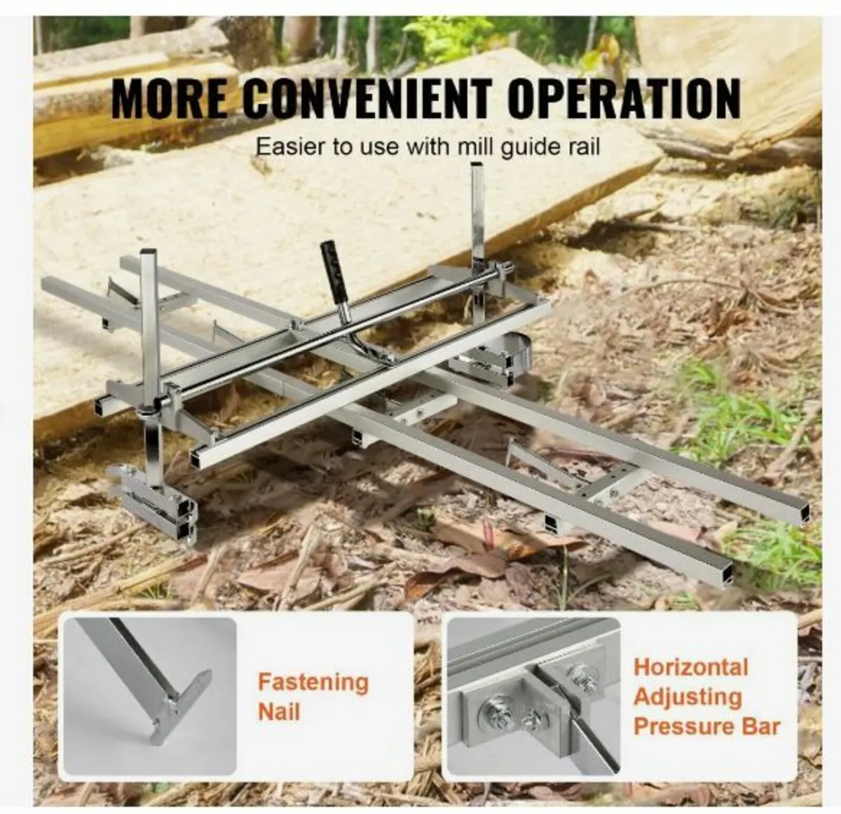 Chainsaw Mill and Rail Mill Guide System - Image 3