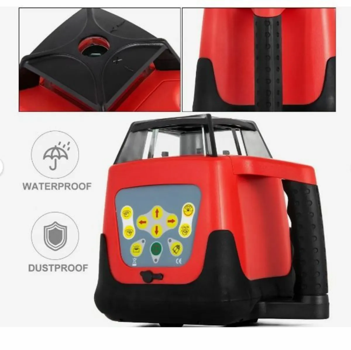 Laser Level Green Beam Self Rotating Leveling Kit - Image 4