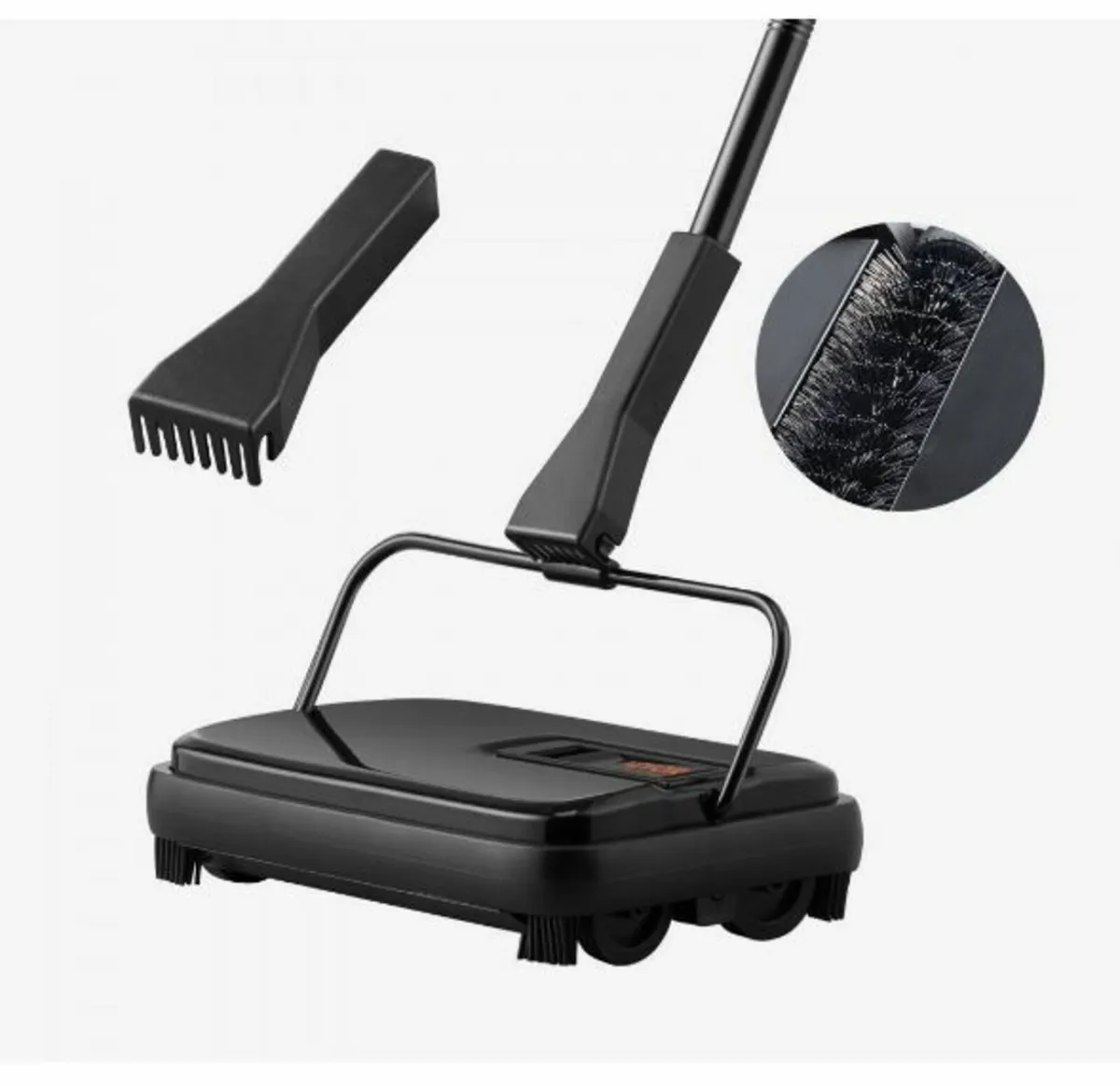 Carpet Sweeper, 20 cm Sweeping Paths - Image 3